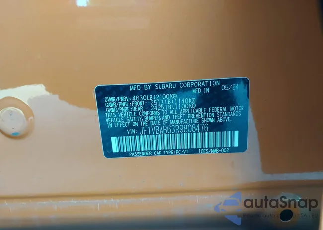 JF1VBAB67R9810733: 44227423