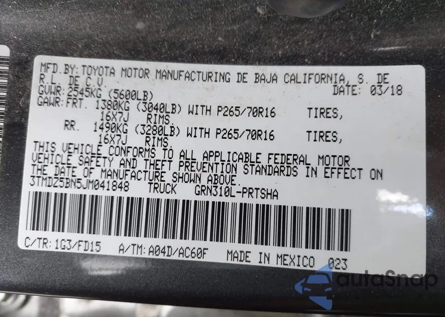 3TMDZ5BN5JM041848: 44227589