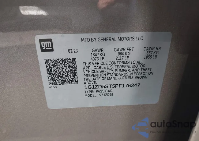 1G1ZD5ST5PF176347: 44227671