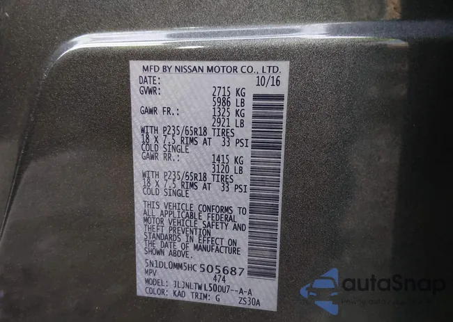 5N1DL0MM5HC505687: 44227723