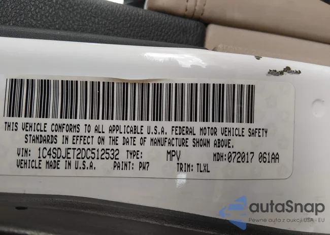 1C4SDJET2DC512532: 44227173