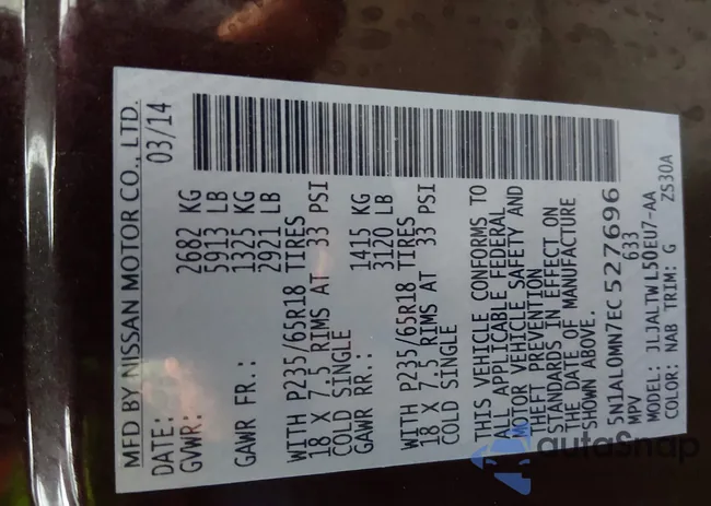 5N1AL0MN7EC527696: 44227281