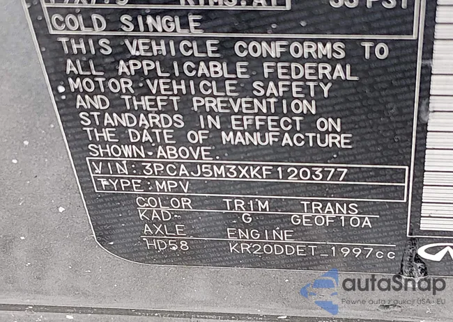 3PCAJ5M3XKF120377: 44228595