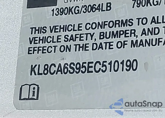 KL8CA6S95EC510190: 44228812