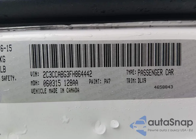 2C3CCABG3FH864442: 44228826