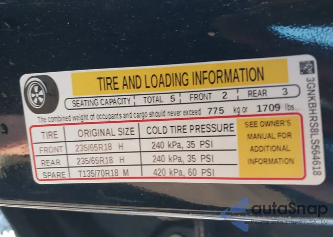 3GNKBHRS8LS564618: 44228865