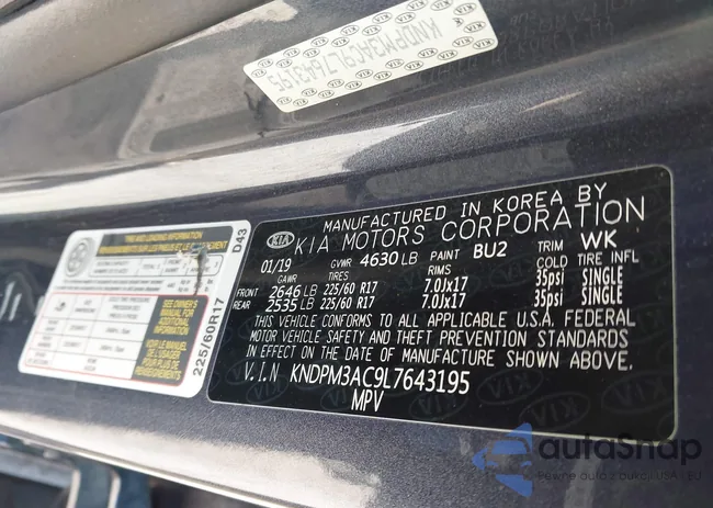 KNDPM3AC9L7643195: 44228926