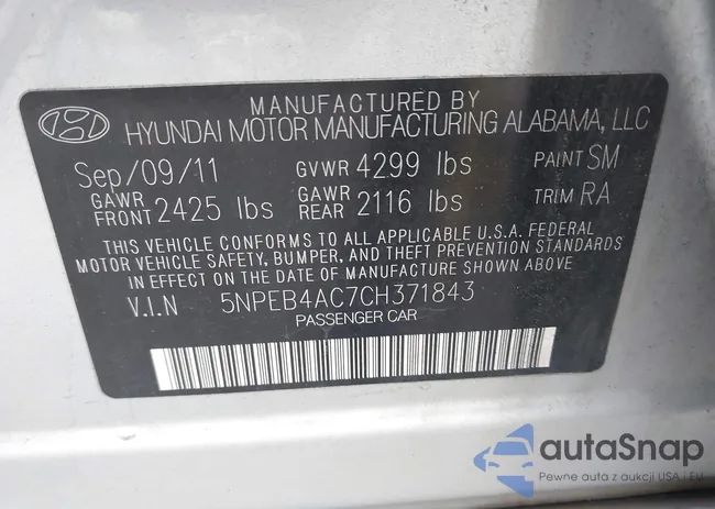 5NPEB4AC7CH371843: 44228235