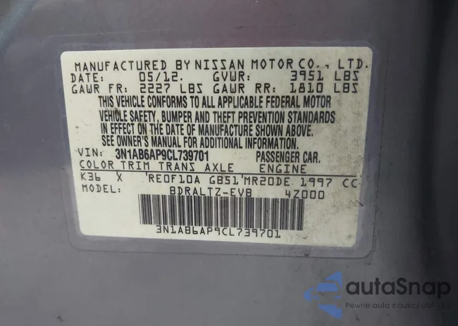 3N1AB6AP9CL739701: 44228285