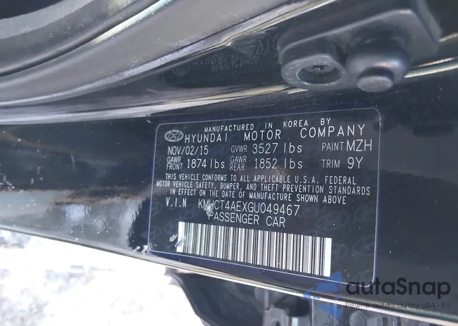 KMHCT4AEXGU049467: 44229740