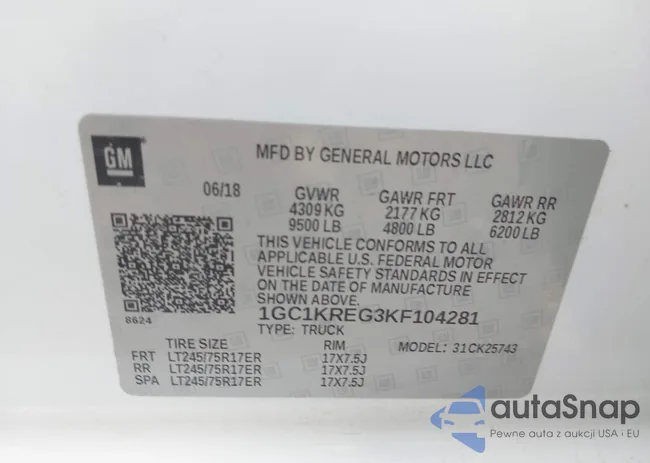 1GC1KREG3KF104281: 44229846