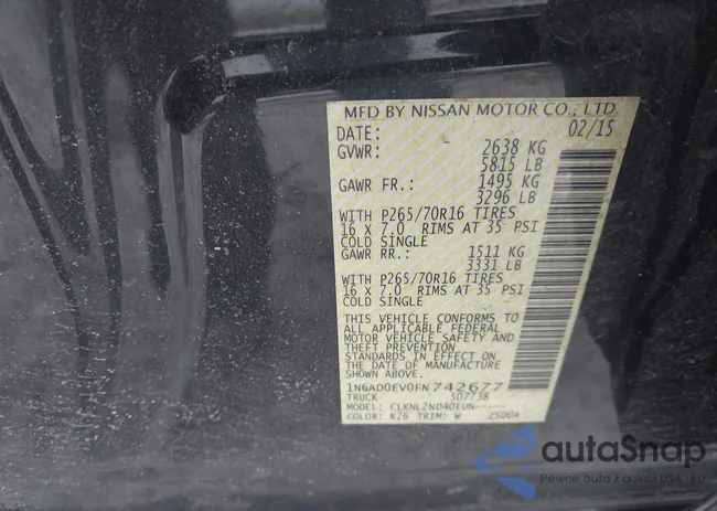 1N6AD0EV0FN742677: 44229856