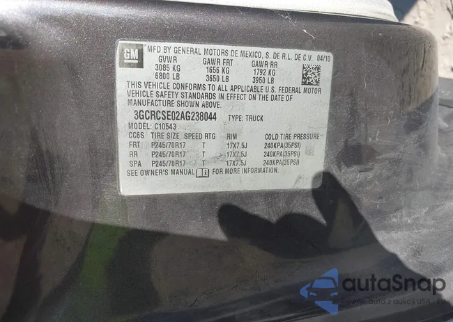 3GCRCSE02AG238044: 44228996