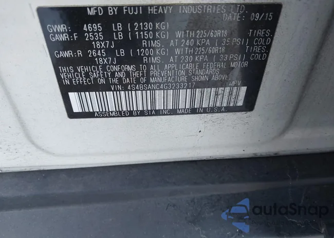 4S4BSANC4G3233217: 44229009