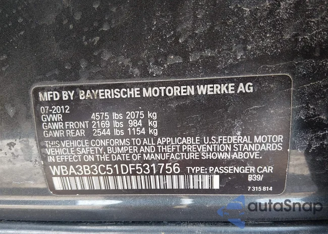 WBA3B3C51DF531756: 44229210