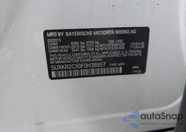 5UXKR2C50F0H38957: 44230377