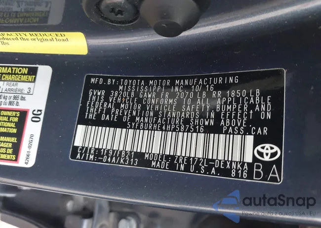 5YFBURHE4HP587516: 44230643