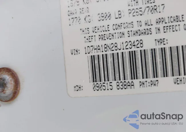 1D7HA18N28J123428: 44229953