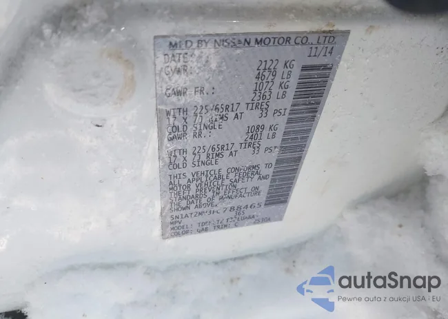 5N1AT2MV3FC788465: 44230017