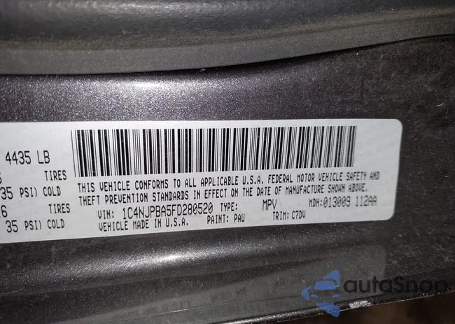 1C4NJPBA5FD280520: 44230127
