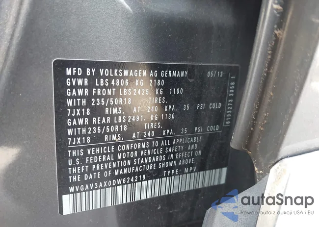 WVGAV3AX0DW624219: 44230204