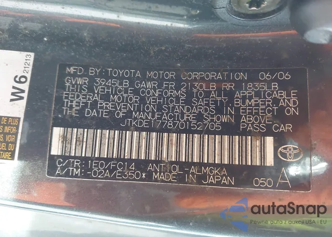 JTKDE177870152705: 44231338