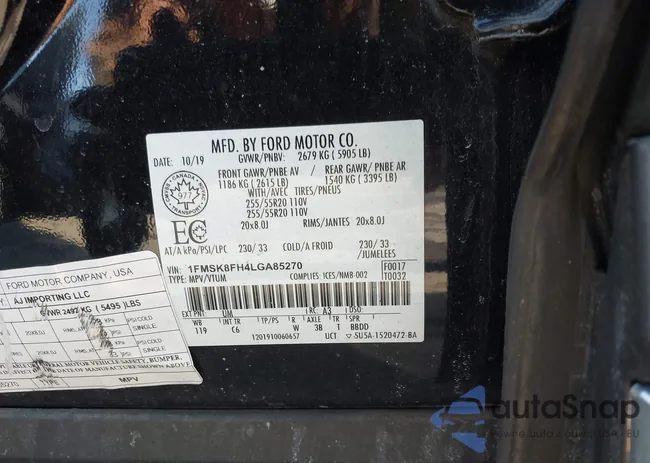 1FMSK8FH4LGA85270: 44231411