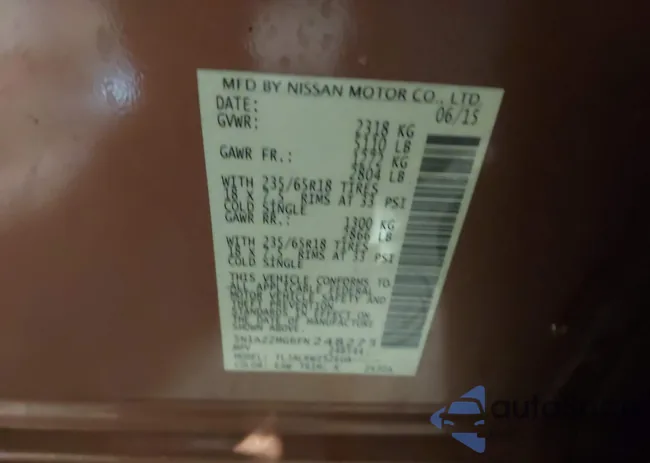 5N1AZ2MG6FN248273: 44231473