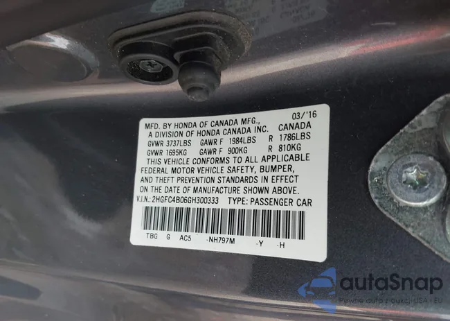 2HGFC4B06GH300333: 44231755