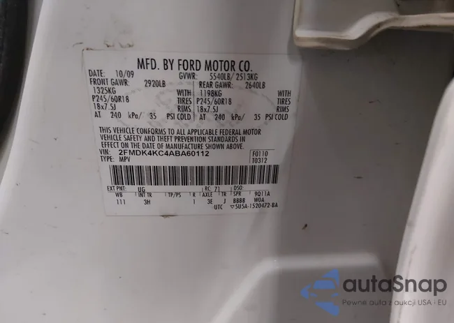 2FMDK4KC4ABA60112: 44231756