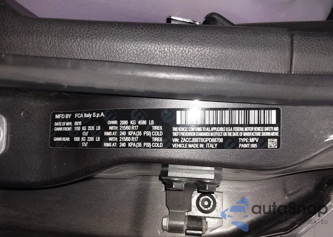 ZACCJBBT6GPD88708: 44231036