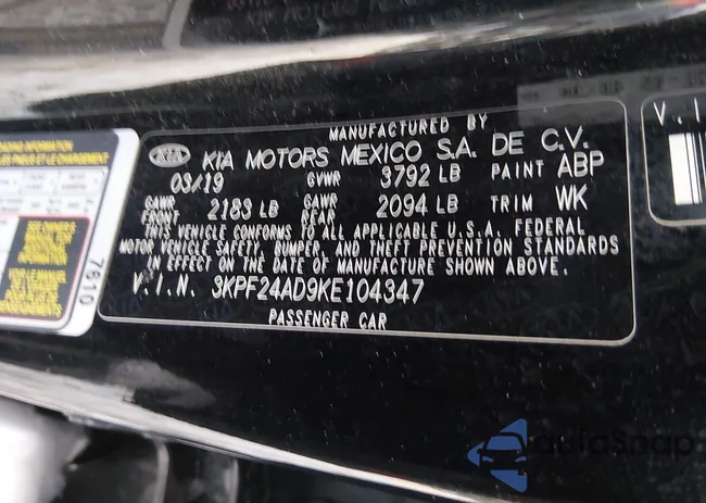 3KPF24AD9KE104347: 44231154