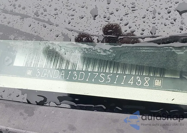 3GNDA13D17S511438: 44231206