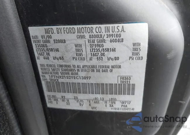 1FTNX21S2YEC13897: 44232573