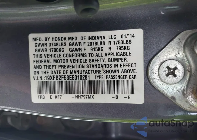 19XFB2F53EE010281: 44232671