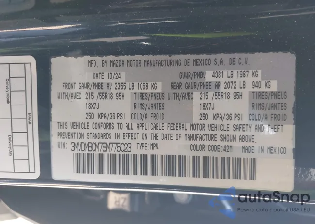 3MVDMBCM7SM775023: 44232872