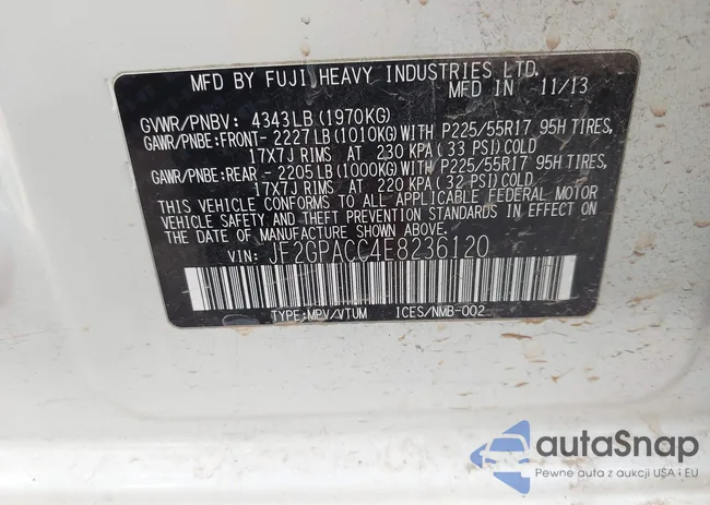 JF2GPACC4E8236120: 44232053