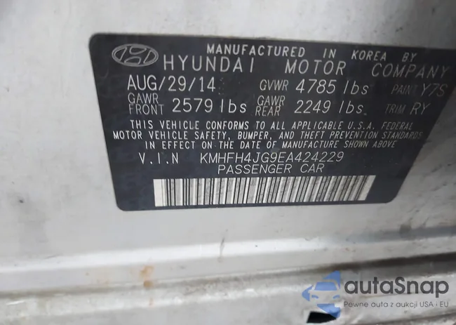 KMHFH4JG9EA424229: 44232230