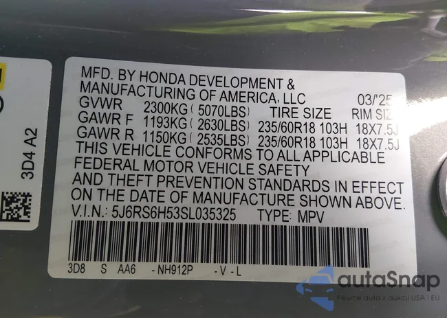 5J6RS6H53SL035325: 44232277