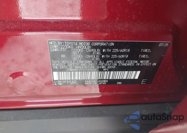 JTMB6RFV9SD169606: 44233406