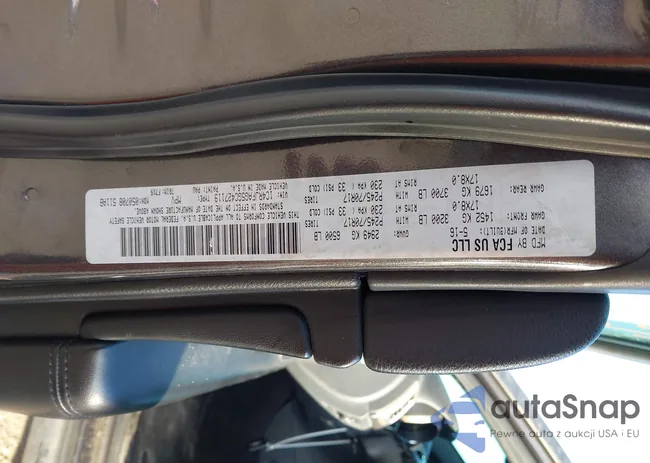 1C4RJFAG5GC427119: 44233567