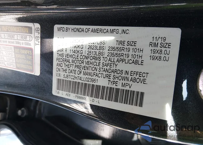 5J8TC2H74LL023951: 44233616