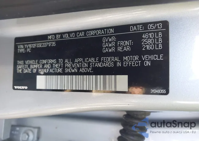 YV1612FS5E2271735: 44233744