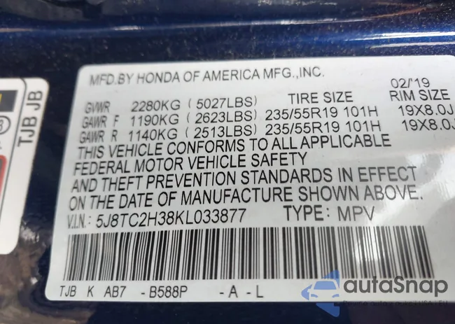 5J8TC2H38KL033877: 44233024