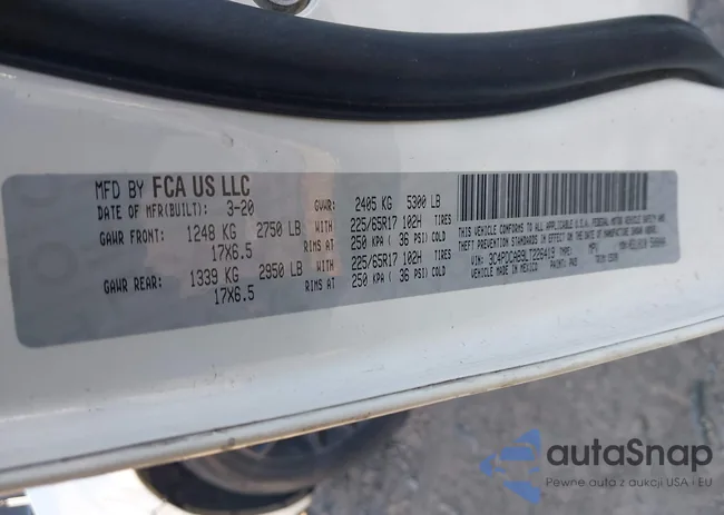 3C4PDCAB9LT226419: 44233197