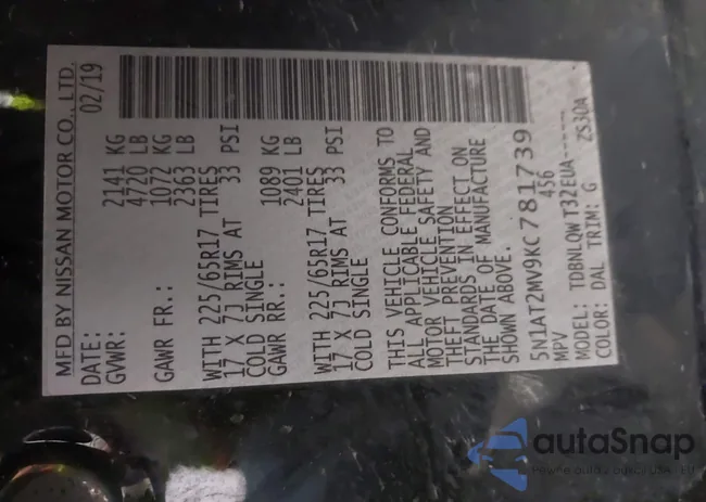 5N1AT2MV9KC781739: 44234409