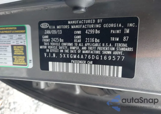 5XXGM4A76DG169577: 44234411