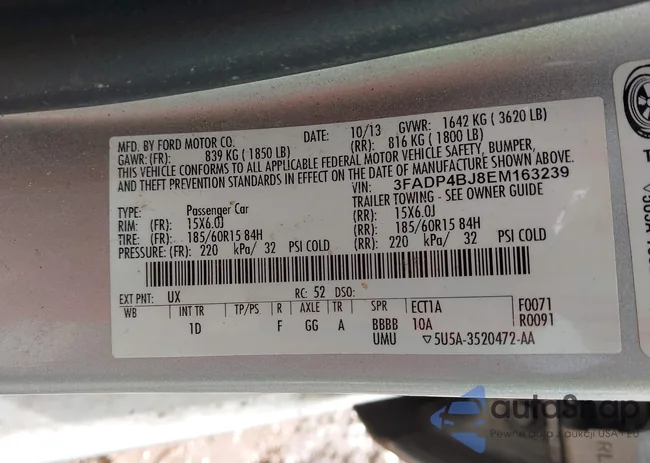 3FADP4BJ8EM163239: 44234496