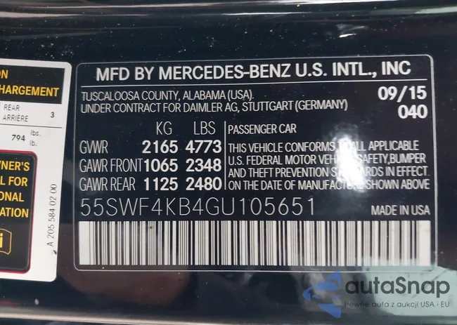 55SWF4KB4GU105651: 44234535