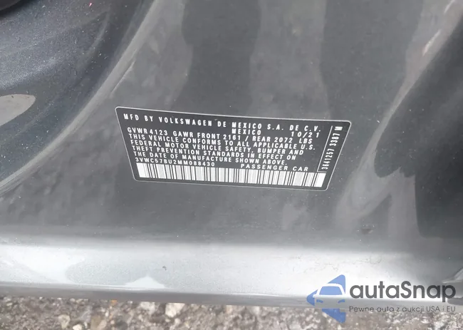 3VWC57BU2MM088430: 44234653